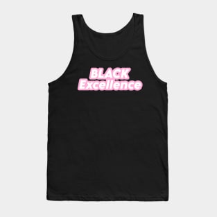 Black Excellence Tank Top